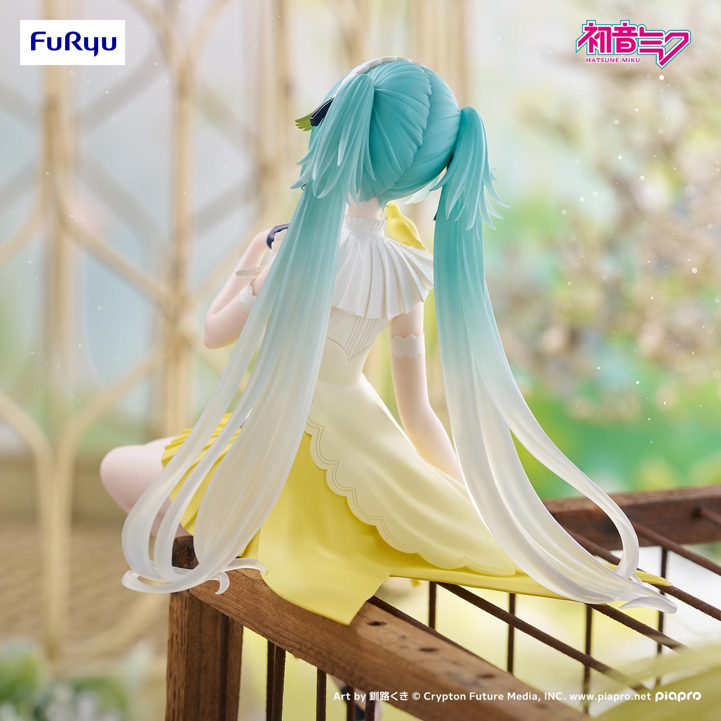 Vocaloid / Hatsune Miku ~ Canary Bird Ver. ~ FuRyu Noodle Stopper (Preventa)