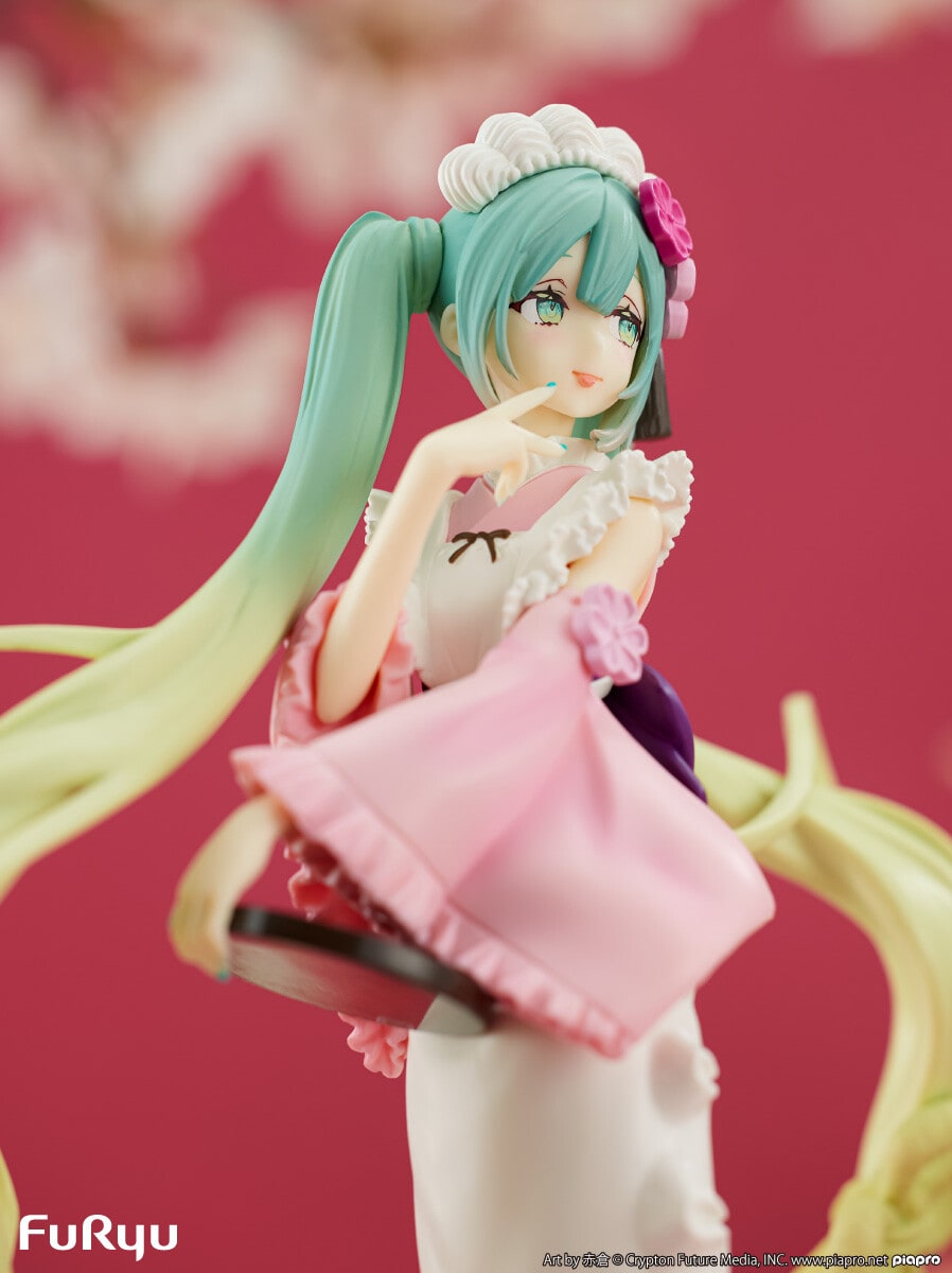 Vocaloid / Hatsune Miku Matcha Green Tea Parfait Sakura Ver. FuRyu (Stock)
