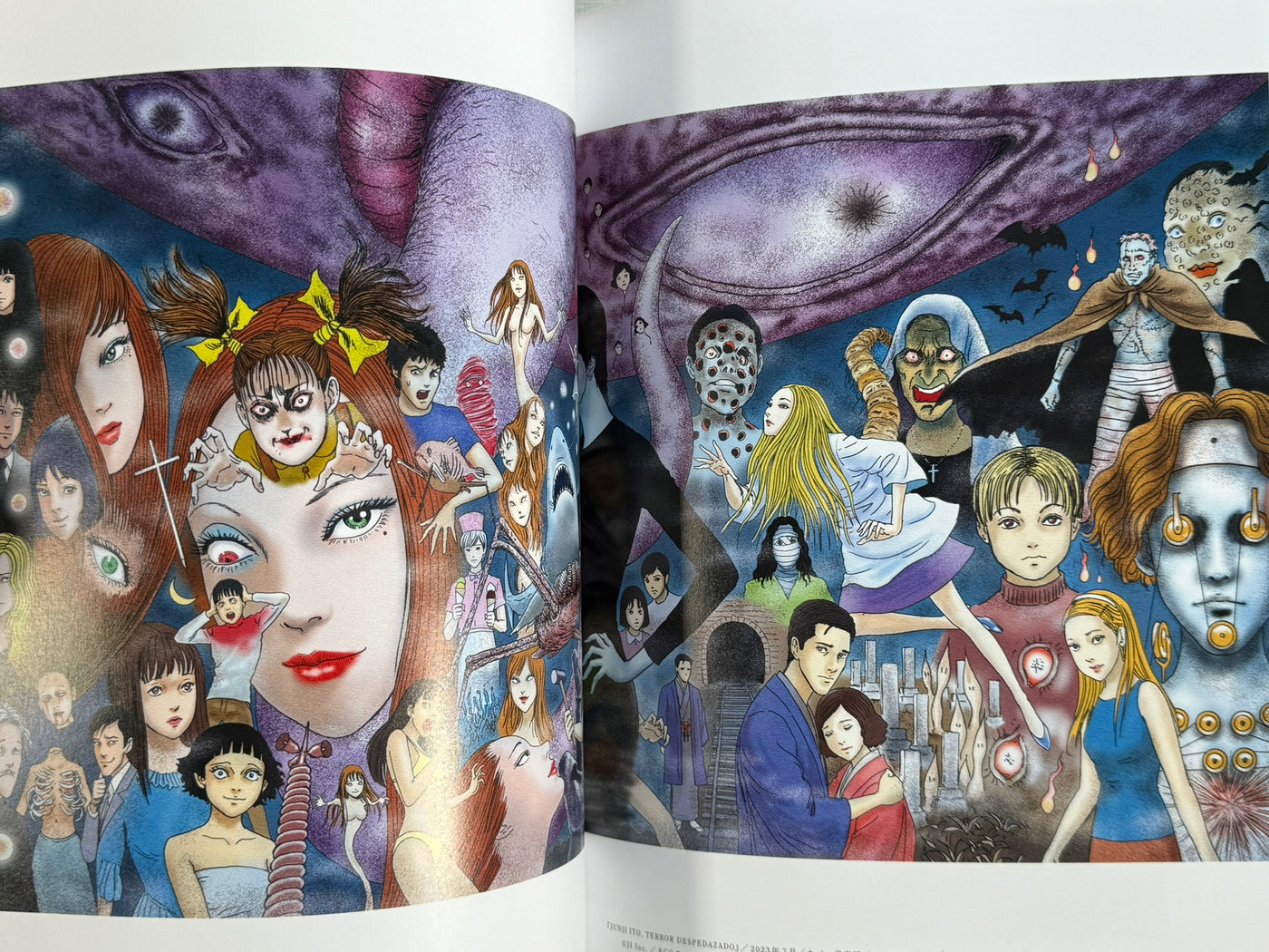 Junji Ito Exhibitions Enchantment Illustrations Artbook (Japanese) (En Stock)