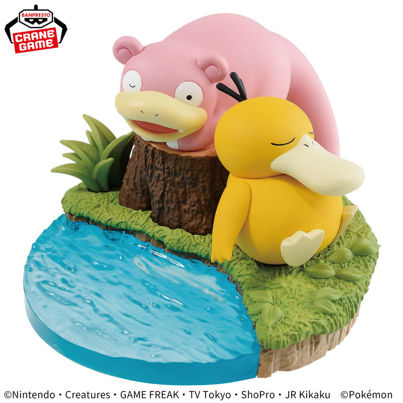 Pokémon / Psyduck & Slowpoke ~ Relaxing Time ~ Banpresto (En Stock)