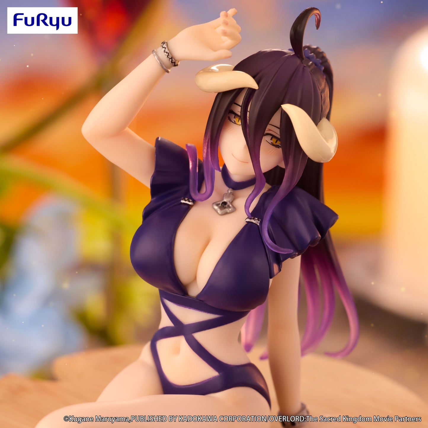 Overlord / Albedo Dark Purple Ver. FuRyu Noddle Stopper (A Pedido)