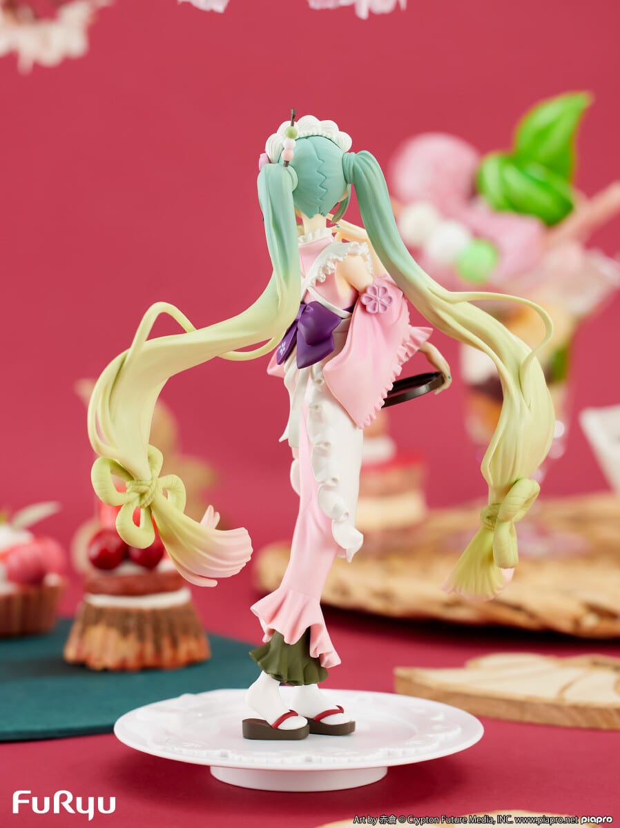 Vocaloid / Hatsune Miku Matcha Green Tea Parfait Sakura Ver. FuRyu (Stock)