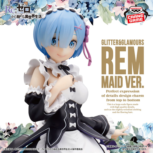 Re:ZERO / Rem Maid Ver. Banpresto Glitter & Glamours (Preventa)