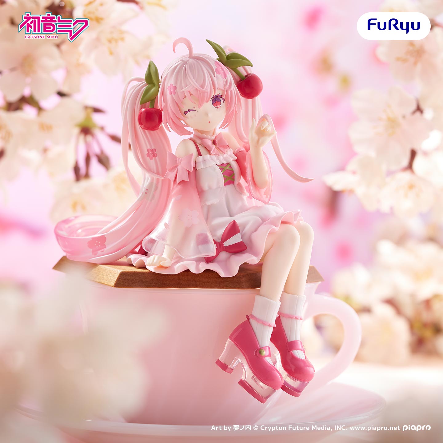 Sakura Miku 2025 FuRyu Noodle Stopper (Preventa)
