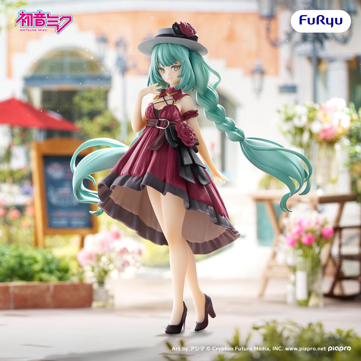 Vocaloid / Hatsune Miku ~ Outing Dress Red Ver. ~ FuRyu Trio Try It (Preventa)