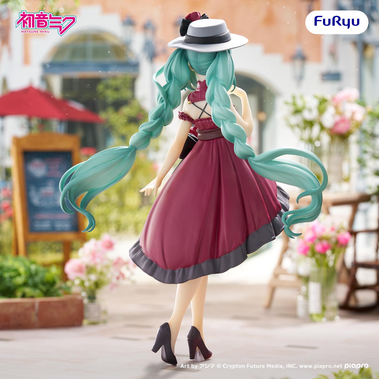 Vocaloid / Hatsune Miku ~ Outing Dress Red Ver. ~ FuRyu Trio Try It (Preventa)