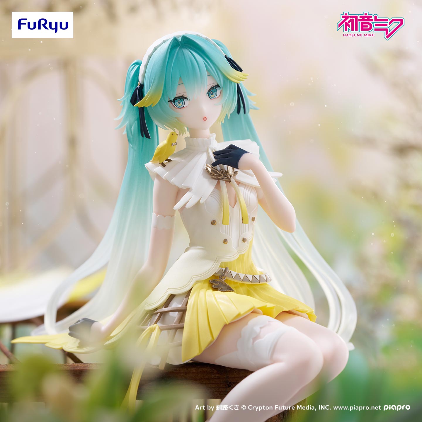 Vocaloid / Hatsune Miku ~ Canary Bird Ver. ~ FuRyu Noodle Stopper (Preventa)