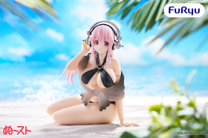 Super Sonico ~ Black Bikini ver. ~ FuRyu Noodle Stopper (Preventa)