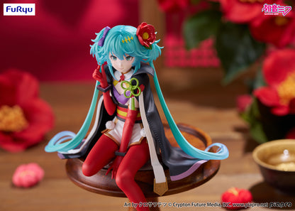 Hatsune Miku ~ Flower Fairy Camelia ~ FuRyu Noodle Stopper (Preventa)