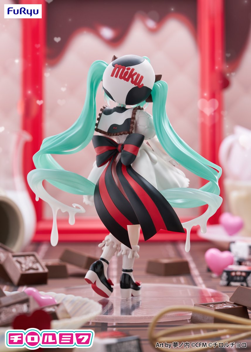 Hatsune Miku × Tirol Chocolate ~ Milk Ver. ~ FuRyu Trio Try It (Preventa)