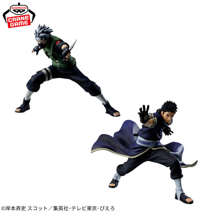 NARUTO 72 Series / Kakashi Hatake & Obito Uchiha Banpresto Vibration Stars (Preventa)