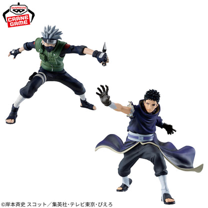 NARUTO 72 Series / Kakashi Hatake & Obito Uchiha Banpresto Vibration Stars (Preventa)