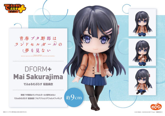 Rascal Does Not Dream Of Bunny Girl Senpai / Mai Sakurajima elCoCo Dform+ (Preventa)