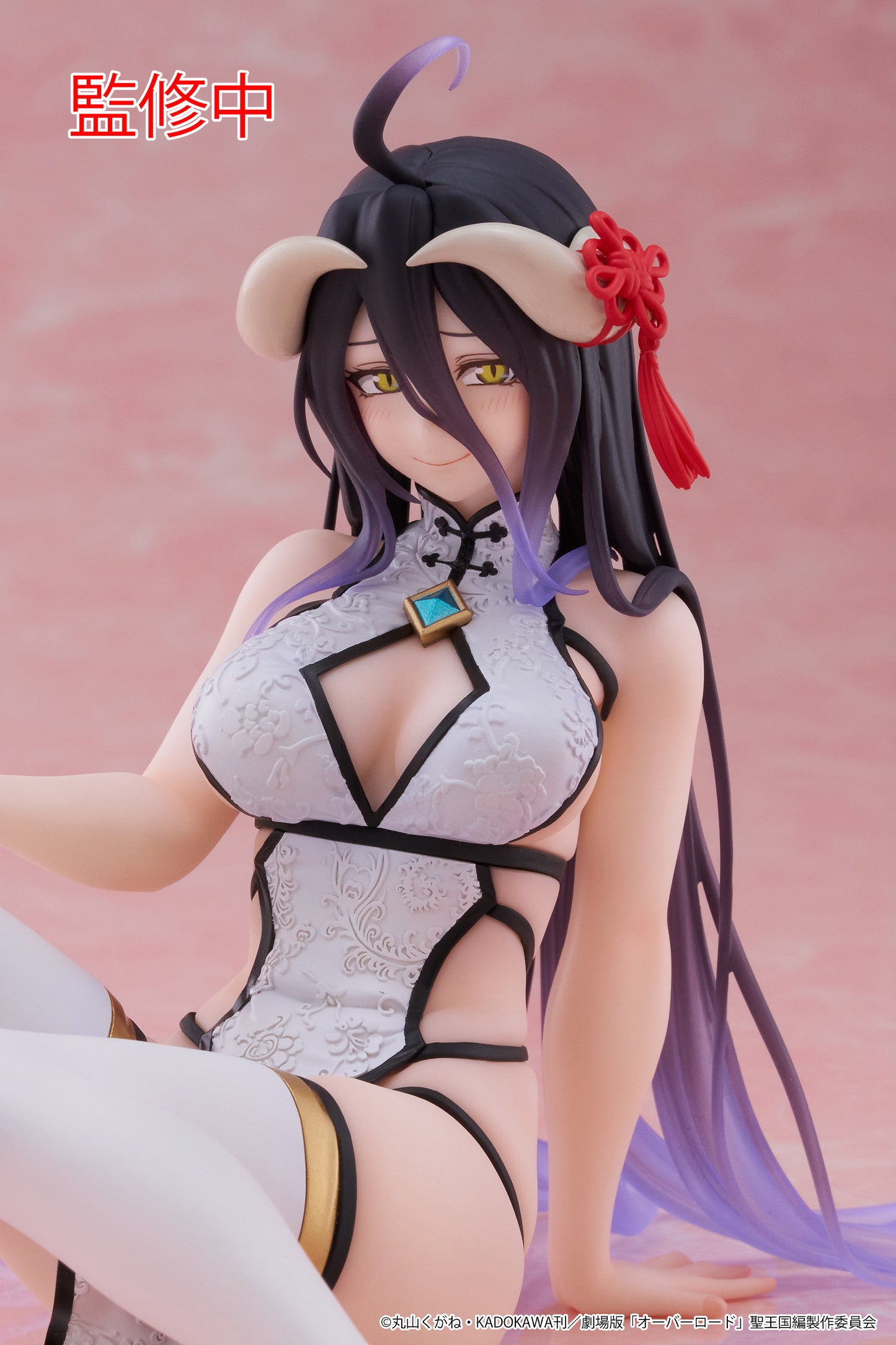 Overlord / Albedo China Dress Ver. Taito Desktop Cute (Stock)
