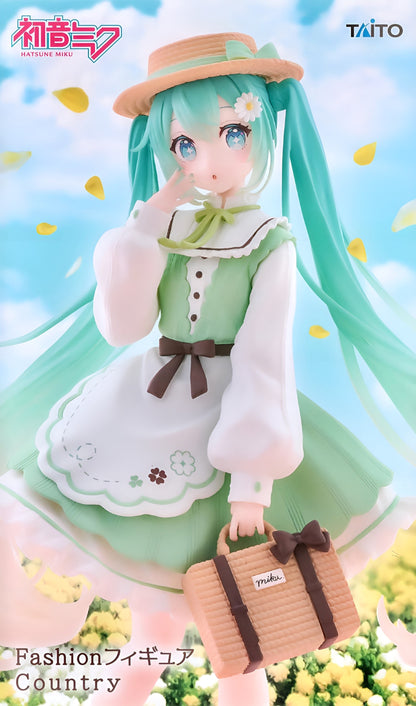 Vocaloid / Hatsune Miku Fashion Country Ver. Taito (Preventa)