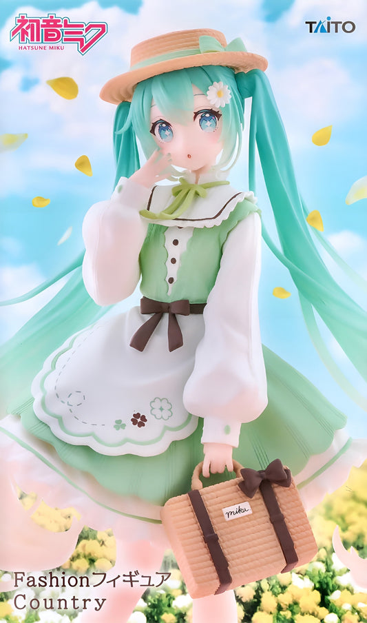 Vocaloid / Hatsune Miku Fashion Country Ver. Taito (Preventa)