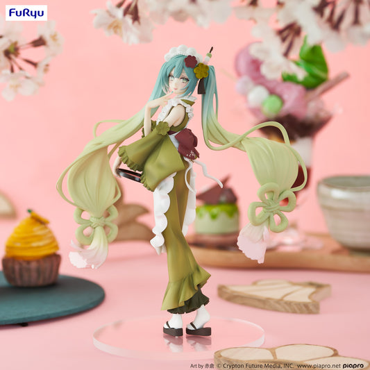 Vocaloid / Hatsune Miku Matcha Green Tea Parfait FuRyu (Stock)