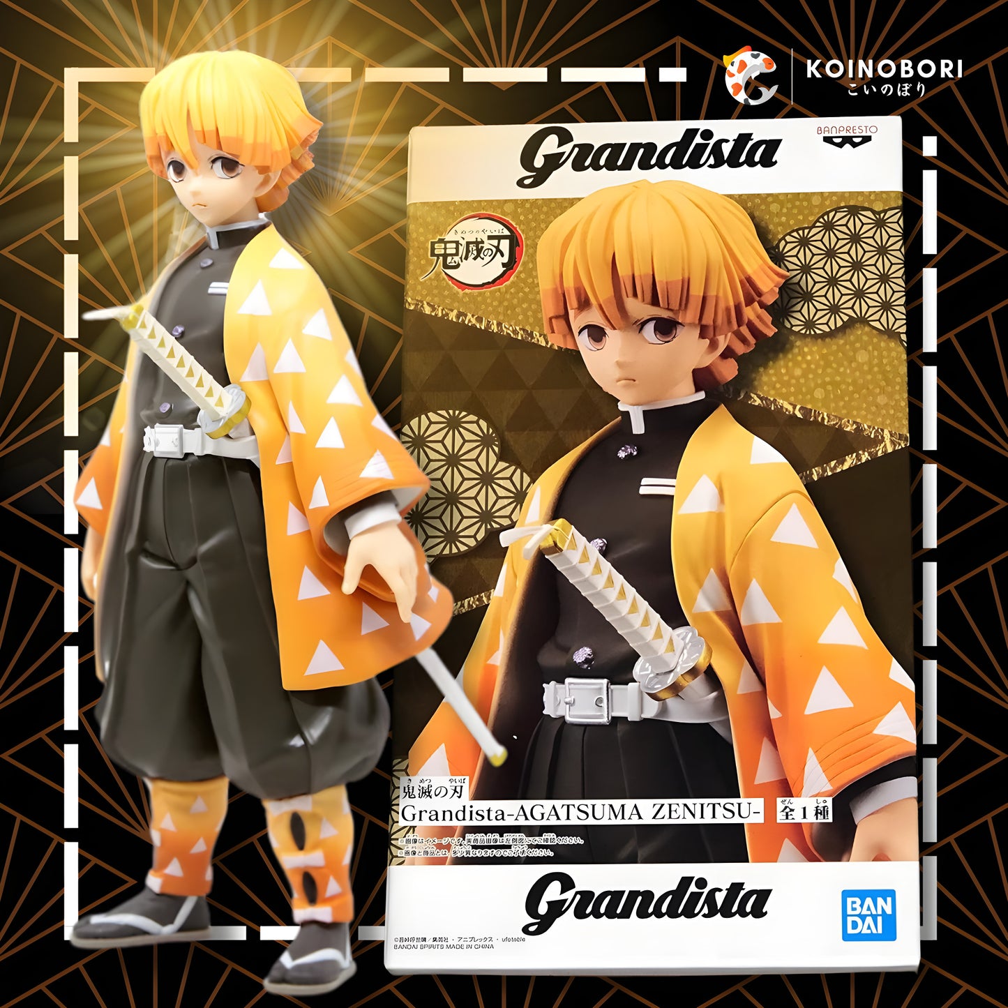Kimetsu No Yaiba / Zenitsu Grandista Banpresto (Stock)