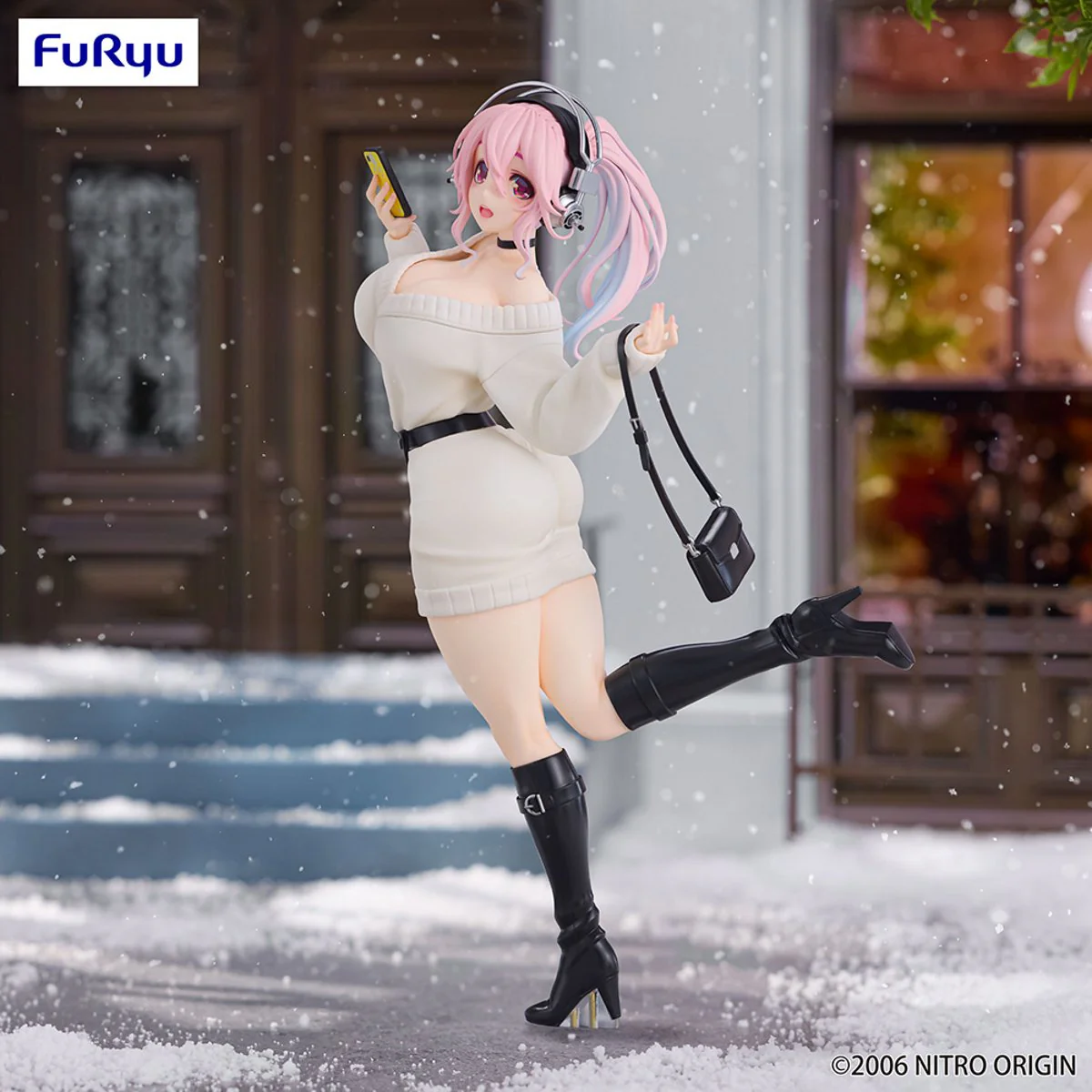 Super Sonico ~Winter Memory~ FuRyu Trio Try It (En Stock)