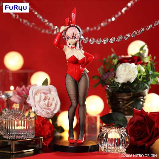 Super Sonico Bicute Bunnies Red Ver. FuRyu (Stock)