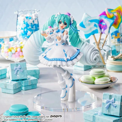 Vocaloid Hatsune Miku x Cinnamonroll White Dress Ver. Sega Luminasta (Stock)