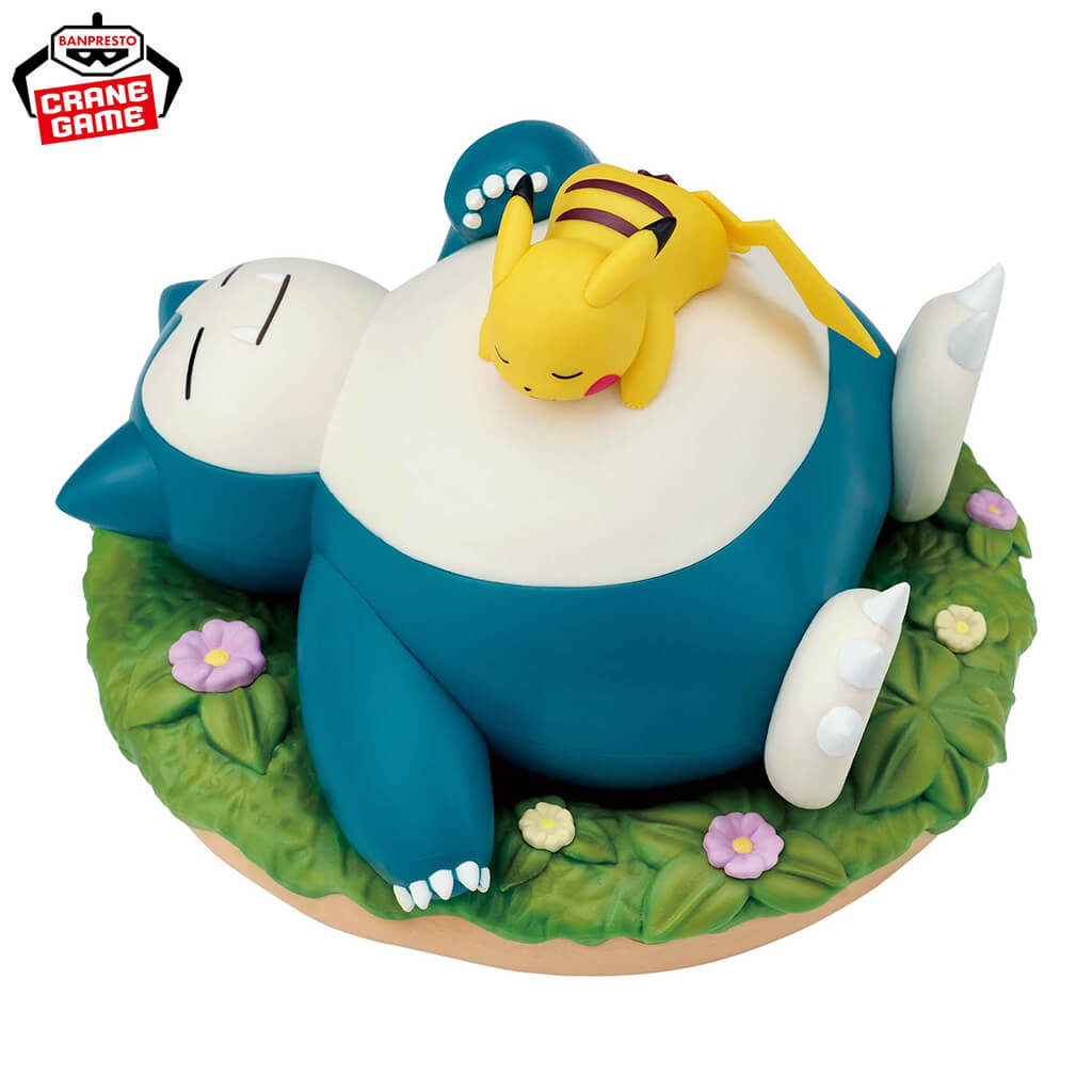 Pokémon / Snorlax & Pikachu ~ Relaxing Time ~ Banpresto (Preventa)