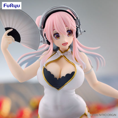 Super Sonico ~White Chinese Dress~ FuRyu Trio Try It (Preventa)