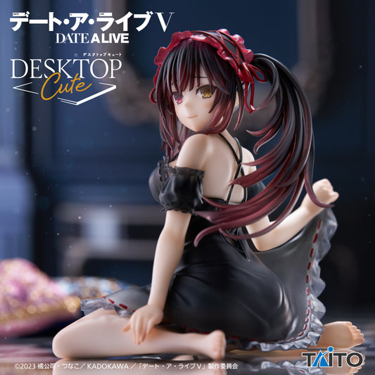Date A Live / Kurumi Tokisaki ~ Black Nightwear Ver. ~ Taito Desktop Cute (En Stock)