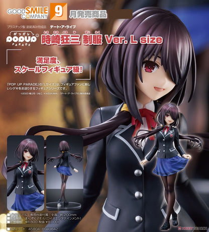 Date A Live / Kurumi Tokisaki ~ School Ver. ~ Pop Up Parade L (En Stock)
