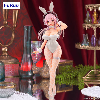 Super Sonico ~White Pearl Ver. FuRyu Bicute Bunnies (En Stock)