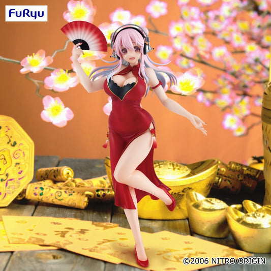 Super Sonico Chinese Dress Ver. FuRyu Trio Try It (En Stock)