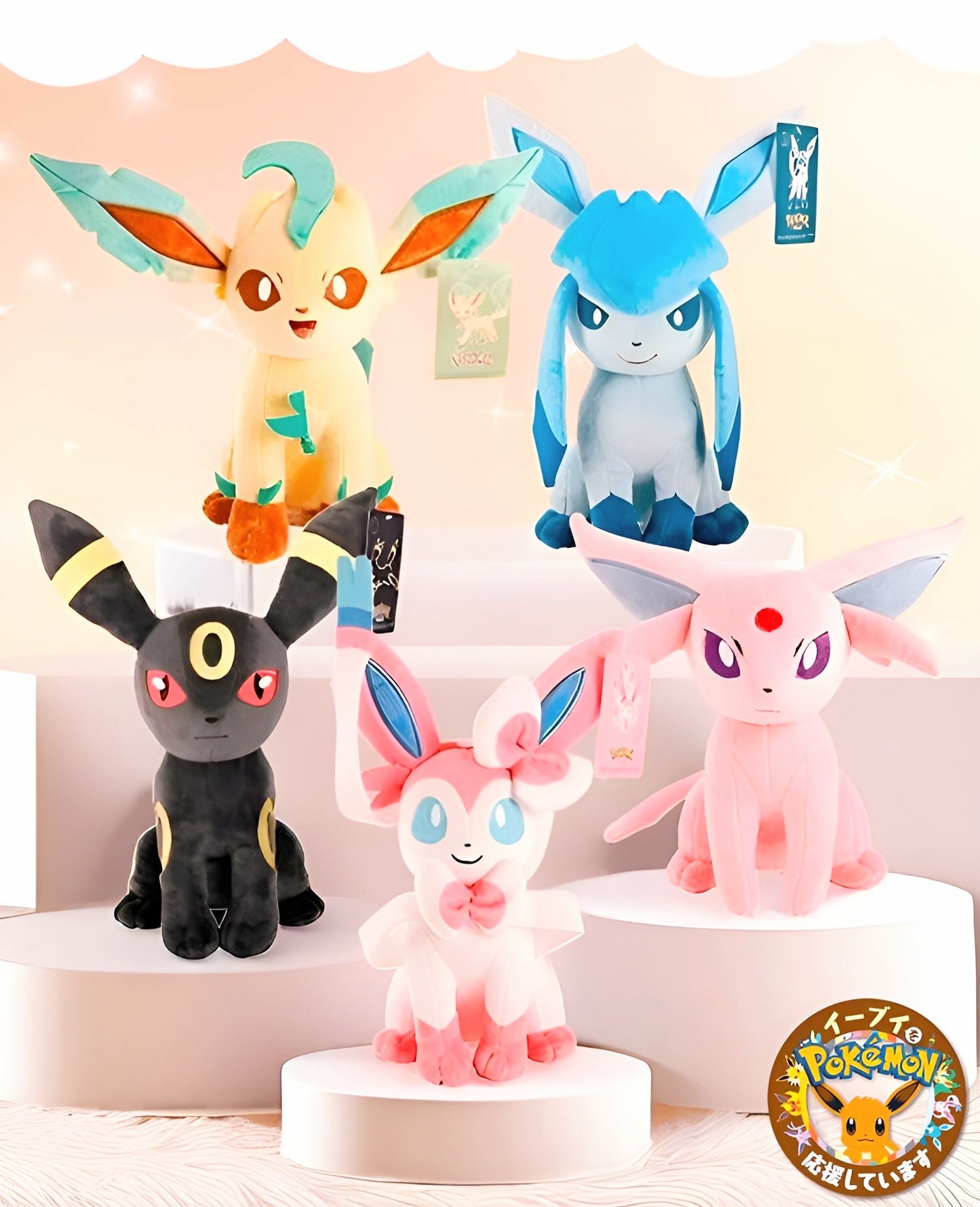 Eeveevolutions Plushies (Stock)