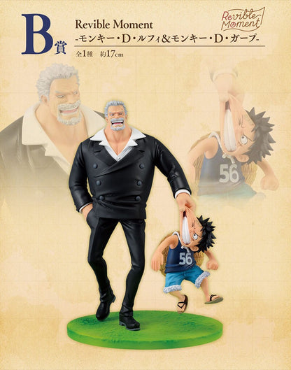 One Piece / Monkey D. Luffy & Garp Bandai Ichiban kuji "Revible Moment" B Prize (En Stock)
