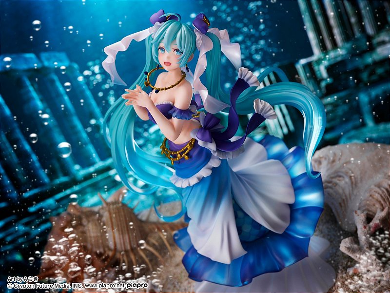 Vocaloid Hatsune Miku Princess Mermaid Taito Amp+ (Stock)