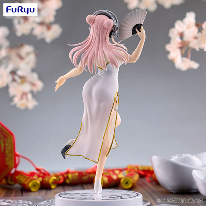 Super Sonico ~White Chinese Dress~ FuRyu Trio Try It (Preventa)