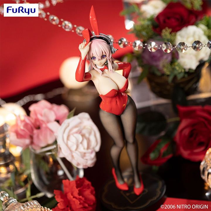 Super Sonico Bicute Bunnies Red Ver. FuRyu (Stock)