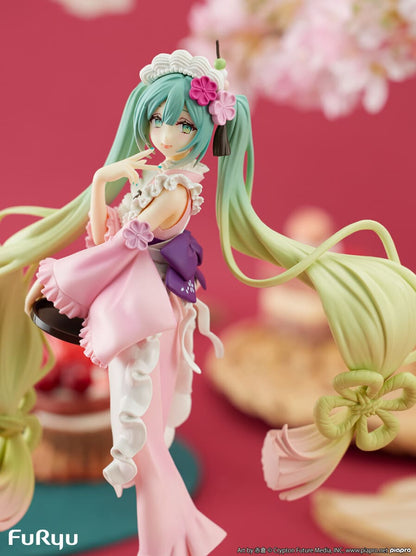 Vocaloid / Hatsune Miku Matcha Green Tea Parfait Sakura Ver. FuRyu (Stock)