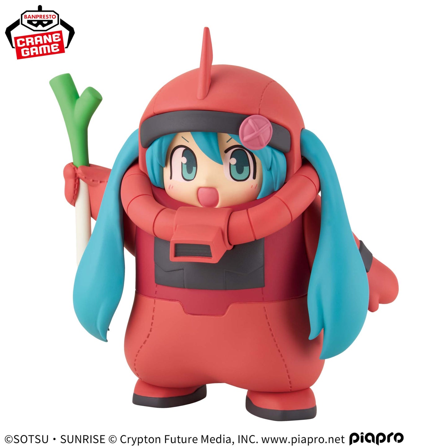 Mobile Suit Gundam 45th Anniversary x Hatsune Miku ~ Char's Zaku Costume ~ Banpresto (Preventa)
