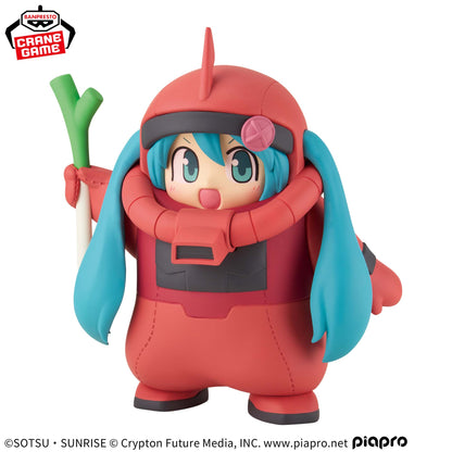 Mobile Suit Gundam 45th Anniversary x Hatsune Miku ~ Char's Zaku Costume ~ Banpresto (Preventa)