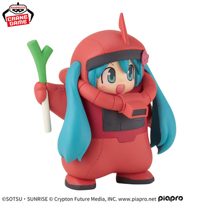 Mobile Suit Gundam 45th Anniversary x Hatsune Miku ~ Char's Zaku Costume ~ Banpresto (Preventa)